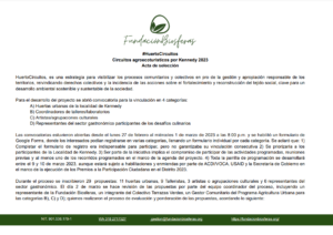 Lee más sobre el artículo Acta de selección – convocatorias vinculantes #HuertoCircuitos Kennedy 2023